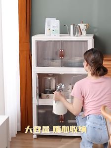 VARIOUS 1/2/3/4/5 Layers Multipurpose Double Sided Opening Storage Cabinet Foldable/Stackable Storage Box