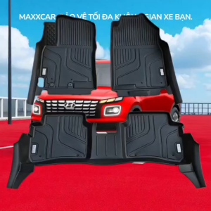 VENUE 2024+: Thảm lót sàn MAXXCAR nhựa TPE nguyên sinh đúc 5D tràn viền xe  Hyundai Venue 1.0 T-GDI