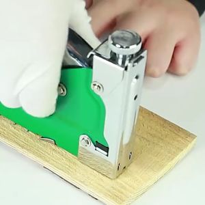 Máy Bắn Ghim Súng Bấm Ghim Súng Bấm Đinh Ghim U 1006F 4-14mm 050705414 Berrylion Thép hợp kim dùng trong việc trang trí nghề mộc văn phòng phẩm