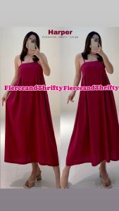 HARPER LOOSE MIDI SLING DRESS