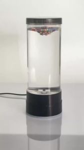 Simulation LED Tornado Night Light USB Creative Table Lamp Multi-Color Changing Atmosphere Light For Birthday Gift Bedroom Decor