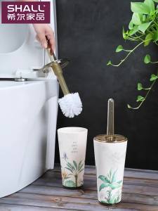 Creative Design Accessible To All Areas Soft Bristles Toilet Brush