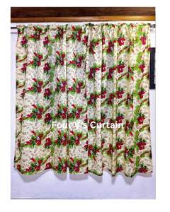 Christmas Window Curtain