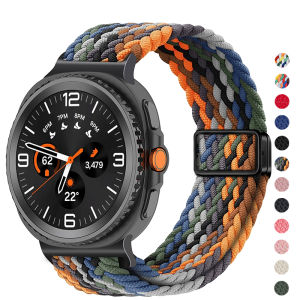 Strap For Galaxy Watch 8/8 classic 46mm 44mm 40mm Braided replacement belt Sport Bracelet correa for Galaxy Watch 8 Band