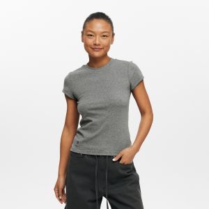 High Quality Fitting Slender T-Shirt Short Sleeve