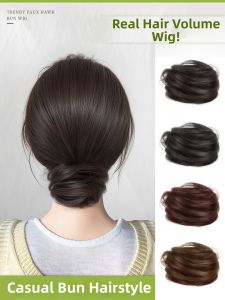 TIANZHEN | Ponytail Extension Fake Hair Bun Accessory Volume Enhancing