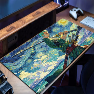 Bandai | Large Gaming Mouse Pad One Piece Anime PC Computer Gamer Desk Mat Durable New For CS GO LOL XXL Laptop Kawaii Mousepad