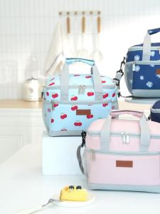 Multi-Pocket Lunch Bag with Open-Top Design for Everyday Use RH2552