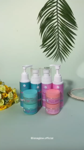 PAKET LEVEL UP BY ISNA GLOW SKINCARE - mencerahkan / mengurangi flek hitam / jerawat