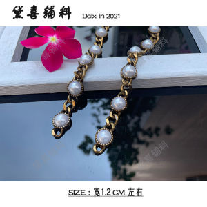 Golden A-Diamond Chain for DIY Hand Sewing Bag Shoes Hat Shoulder Strap Shoe Laces Decorative Accessories Alloy Plated Silver Gold