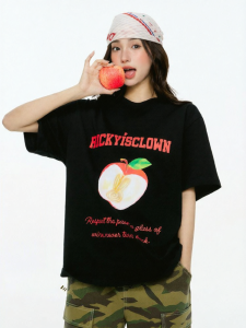 RickyisClown | Fruit Design Summer T-Shirts Mens Pure Cotton Loose Casual