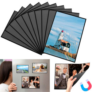 10pcs Magnetic Picture Frames 4"X6"5"X7"8.5"X11"Magnet Photo Frame Pockets/Postcard HolderDecorations for home/office/fridge