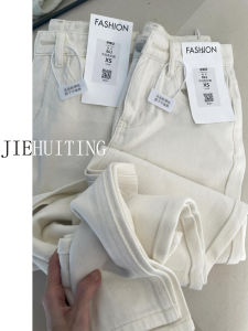 Quần Jeans Ống Thẳng Rộng Cạp Cao Cho Nữ Mùa Hè 2025 Quần Dài Dài Đến Sàn Ôm Dáng Quần Jeans Denim Thường Ngày