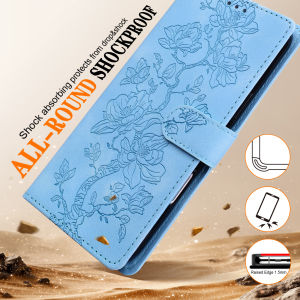 Embossing Magnetic Flip Leather Cover Wallet Case For iPhone 13 12 11 X Xr Xs 8 7 6 6s SE Mini Pro Max Plus