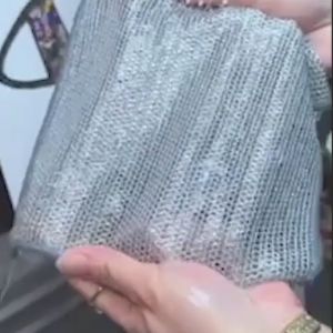 Stainless Steel Scrubbing Cloths Multipurpose Wire Miracle Cleaning Cloths Cleaning Cloth Dish Towel Reusable