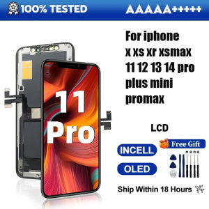 OLED LCD Display for iPhone X XS XR XSMax 3D Touch Screen Replace for iPhone 11 12 13 14 Pro Plus ProMax InCell Screen Display
