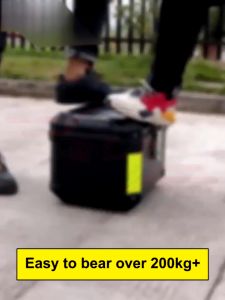 Motor Top Box Motorcycle Box 45L 36L ABS Material Motorcycle With Base Plate Top Box For Motorcycle