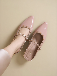 Josiny | Pointed Toe Flat Sandal Womens Shoe