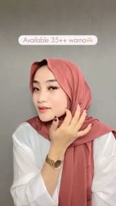 HIJAB INSTAN  OVAL INNER TUTUP LEHER HIJAB PASHMINA INSTAN  OVAL PLUS INNER