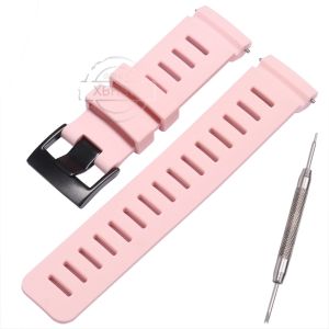 Silicone Watch Strap suitable for Suunto D5 Diving Computer Watch Strap 24mm Rubber Sports Waterproof Watch Accessories