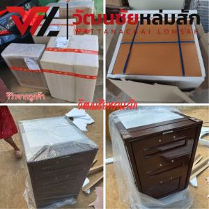 WT ตู้ลิ้นชัก UPVC (แบบฝังเคาน์เตอร์) สีน้ําตาล รุ่น RZ-222