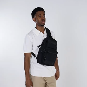 Ozuko Men không thấm nước vai túi thời trang chéo cơ thể túi công suất lớn ngực gói phù hợp 11inch Ipad