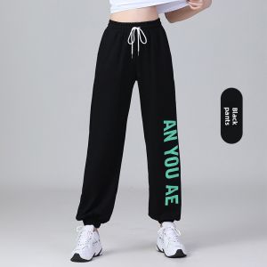 DTHN | Spring & Autumn New Style Short Sleeve T-shirt Letter Sportswear Dance Team Performance Outfit
