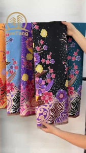 Kain Batik Halus Tiga Setangkai Bundle Wholesale (1 Ikat = 10 Helai)