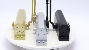 โมเดิร์นอัตโนมัติปรับบัฟเฟอร์ไฮดรอลิไฟประตูใกล้ชิดตำแหน่งควบคุมประตู สปริงปิดประตู ที่ปิดประตูอัตโนมัติ อุปกรณ์ช่วยปิดประตู โช๊คประตูบ้าน โช๊คประตู  90°/180° Door Closer Automatic Door Closer From Door Closer High Quality Holding Door Lock