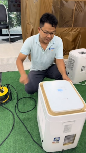 Wimanair 9000 BTU อินเวอร์เตอร์ แอร์เคลื่อนที่ เงียบ คอยล์ทองแดง ประหยัดไฟ