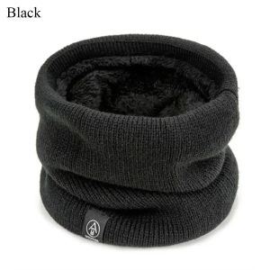 WRELS | Fashion Soft Knitted Neck Warmer Sports Scarf Women Men Face Cover Winter Skating Running Hiking Scarves Thick Cold-Proof Collar