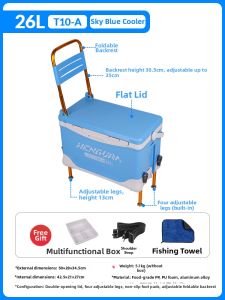 HENG GUAN | Multifunctional Fishing Tackle Box 26L