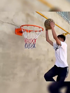 💥Can be dunked💥THE SUN Heavy Duty Basketball Hoop Basketball Ring Heavy Duty Ring 18 Inch Standard NBA Standard International Standard Load bearing 300kg Basketball Ring For Kids Basketball hoops for adults 10 years is not bad