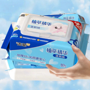 C&S | Toilet Clean Disposable Flushable Wet Wipes 80 Pieces