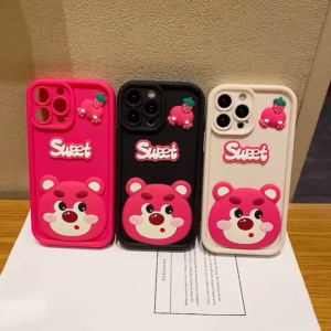 INFINIX Smart 8 9 Hot 30 30i 40 40i 50 50i Pro 4G 5G solid silicon cute lotso soft phone case casing cover 手机壳