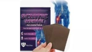 SUMIFUN 12 Pieces Sciatica Relief Patches & Meridian Pain Relief