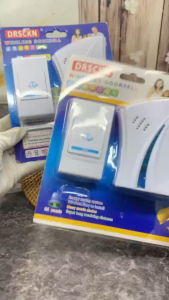 PUSAT GROSIR AS BEL PINTU RUMAH TANPA KABEL WIRELESS JARAK JAUH MANUAL PAKAI BATERAI YANG AWET 2 RECEIVER