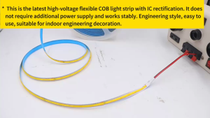 220V COB LED Strip Light indoor Ceiling Flexible Light Strip Home Decor Lights 3000k 4000k 6500k Blue GREEN Pink Red led strip light