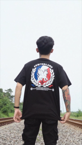 Pewterland T-Shirt Lion King Black Kaos Baju Hitam Pria dan Wanita