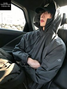 YOULIN | UV Protection Breathable Hooded Jacket Men Summer Sporty Flexible Cut Cool Material