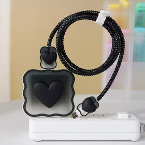 TAOYUNXI | Love Heart Charger Cable Data Protector Case For iPhone 18W/20W Charging Protection Cover Cord Winder Kit For iPhone 17 16 15