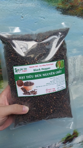 1Kg Hạt Tiêu Đen Nguyên Chất Hàng chất lượng không tạp chất Cay thơm nồng