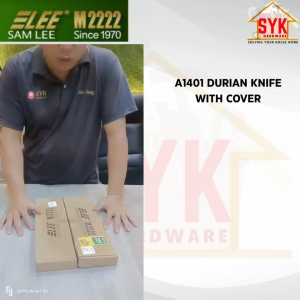 SYK Jaya Mata JM6 5 Inch 1Pcs Stainless Steel Durian Knife Kitchenware Kitchen Knife Pisau Durian Pisau Dapur