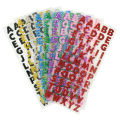 1/3Pcs Glitter A-Z ตัวอักษรตัวอักษรสติกเกอร์ Scrapbooking เครื่องเขียนอุปกรณ์โรงเรียนสีดํา/ทอง/เงิน/สีแดง/สีฟ้า/สีชมพู/สีม่วง/สีเขียว. 