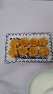 ฟักทองผง100% ทำขนม เครื่องดื่ม ผสมอาหาร ผงละเอียด มีอย.รับรอง Pumpkin powder ตรากอเงินฟาร์ม ขนาด 200 กรัม