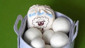 Wholesale Felt Ball Wool Dry Ball Anti-Static Clothes Laundry Ball Drying Ball  6-7cm Wool Ball