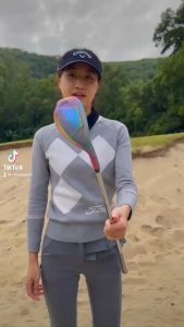 gậy kĩ thuật đánh cát 55 độ 59 độ new shop golf hồng nhung