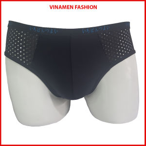 Quần lót nam thông hơi quần sịp nam lưới thun lạnh có lỗ thoát khí thoáng mát quần xì nam mịn mát