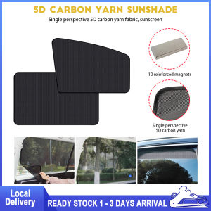 Car Universal Sunshade Magnetic Window Cover Breathable UV Protector Foldable Auto Parts Sun Protection Car-covers Car Decorations