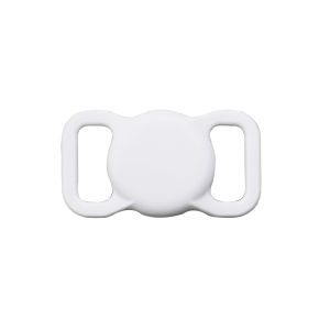 1PC Silicone Pet Collar with Airtag Holder Anti-Loss Cat Dog Locator Luminous Color Protection Apple Tracker Sleeve